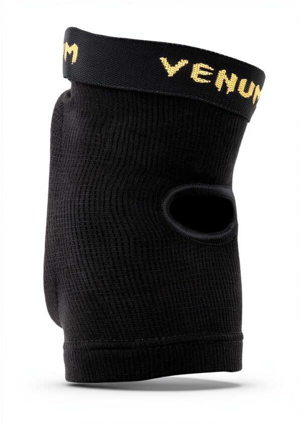 Gomitiere Muay Thai VENUM cotone leggere adulti nero-1