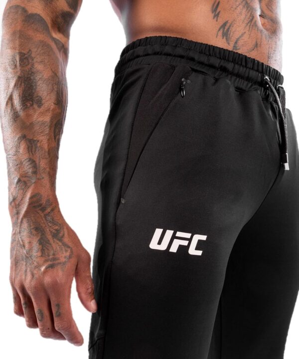 Pantaloni sportivi Venum uomo poliestere elastan Nero-3