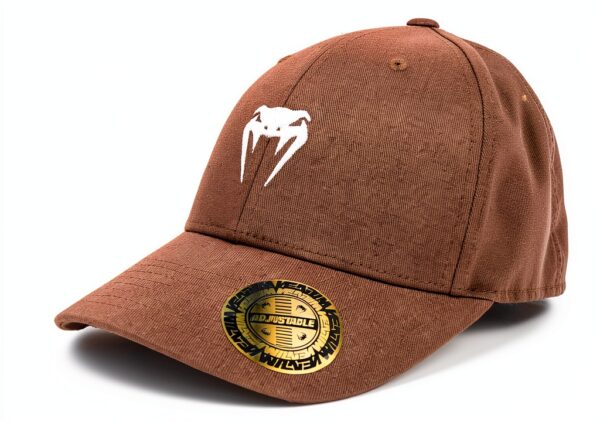 Cappellino Venum Unisex Adulti Logo Ricamato Marrone-2