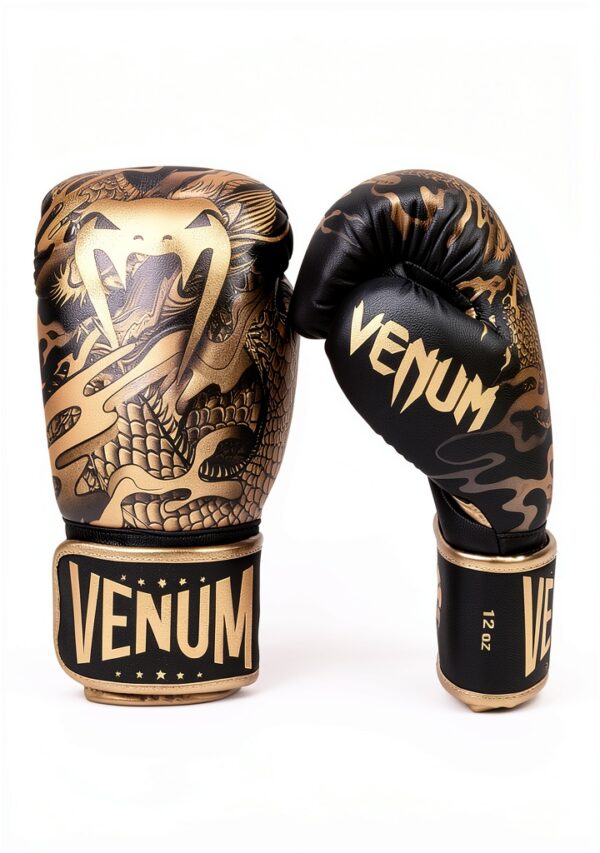 Guantoni VENUM Nero Bronzo 16 oz Poliuretano Ambidestro-2