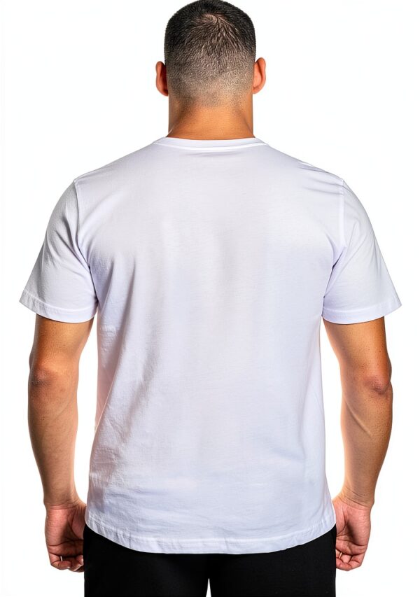 T-Shirt Venum Uomo Cotone Sportiva Bianco Nero-4