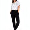 Pantaloni da ginnastica donna Venum aderenti serigrafati-1