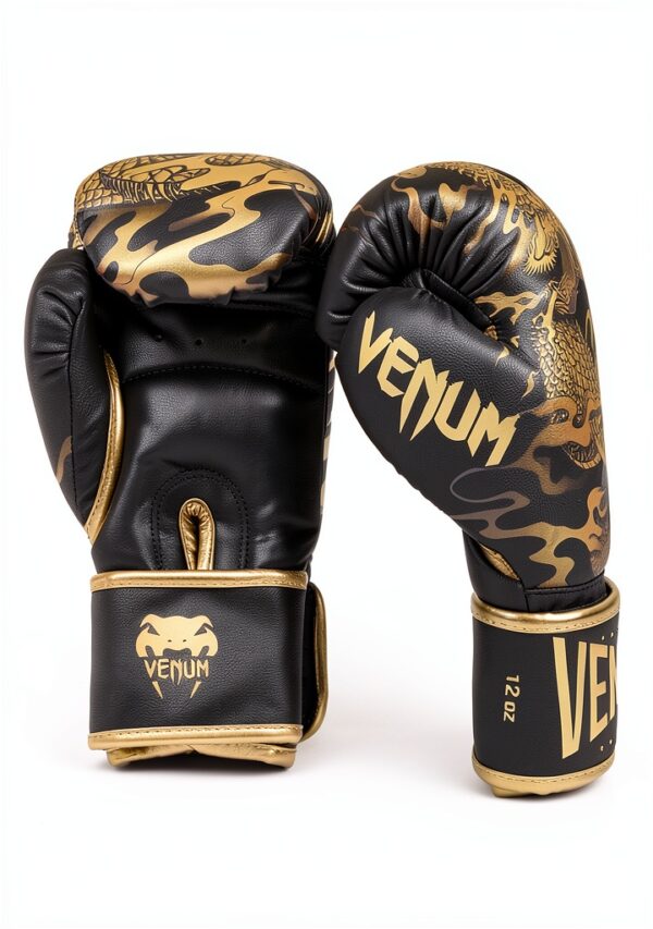 Guantoni VENUM Nero Bronzo 16 oz Poliuretano Ambidestro-1