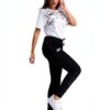 Pantaloni da ginnastica donna Venum aderenti serigrafati-3