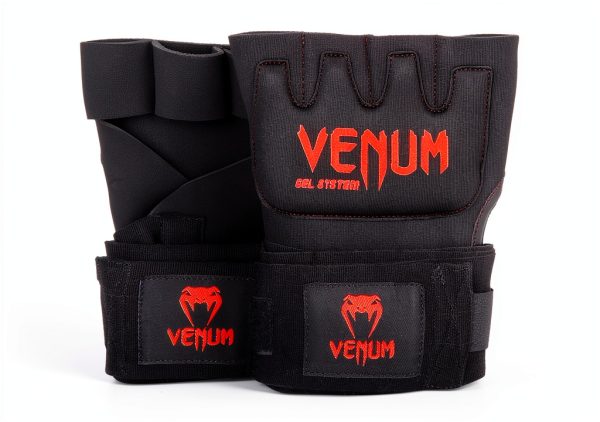 Guanti da passata VENUM Kontact Nero Rosso unisex gel