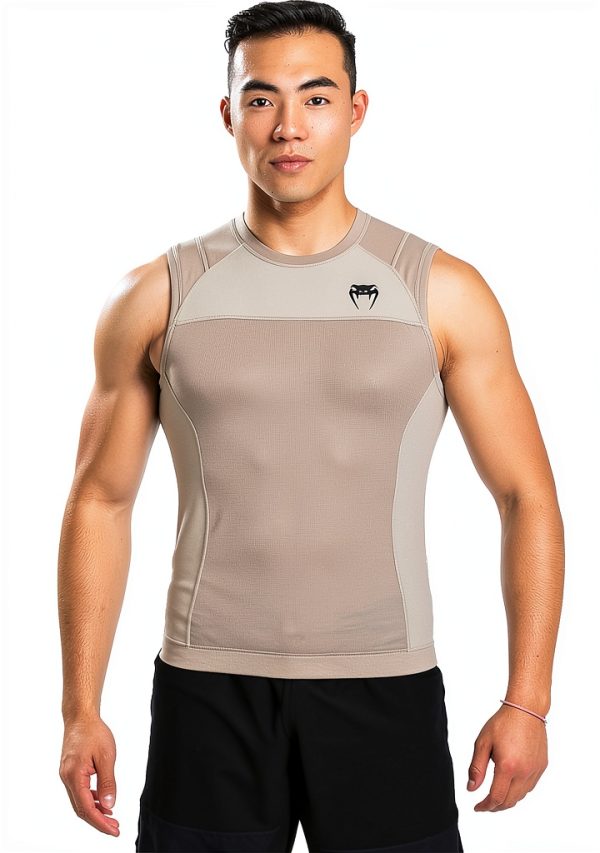 Venum G-Fit Air Rashguard senza maniche Sabbia XXL Uomo