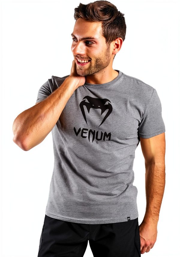 VENUM Classic Maglietta Uomo 100% Cotone T-Shirt Sportiva