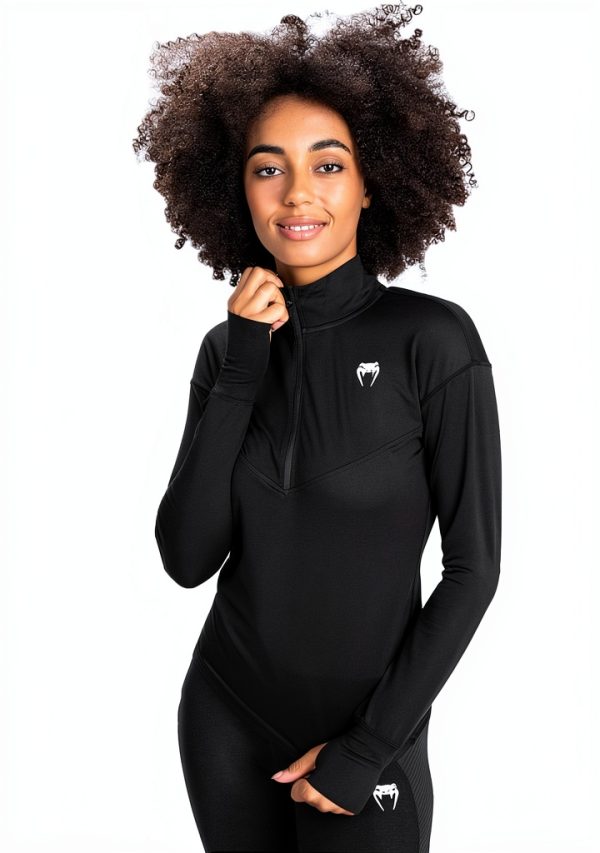 VENUM Maglietta Donna Base Layer Top Nero Sportiva