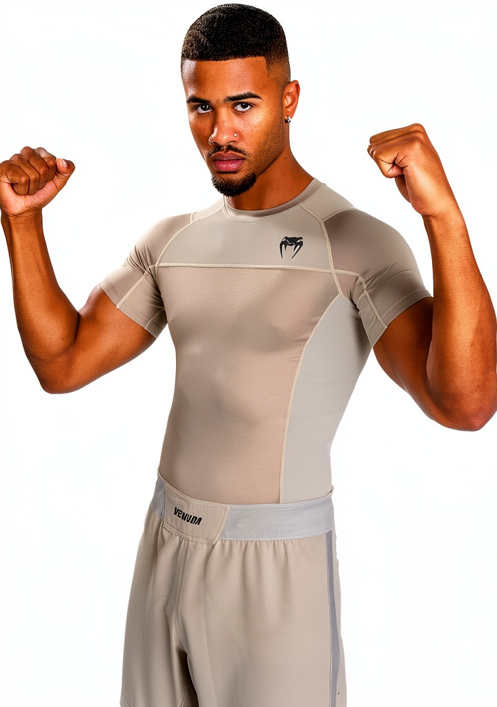 Venum G-Fit Air Rashguard indossata durante un allenamento di Jiu Jitsu