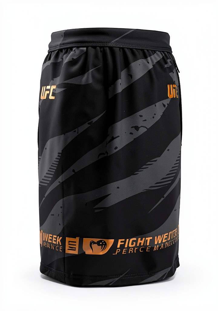 Uomo che indossa pantaloncini Venum UFC Adrenaline durante l'allenamento