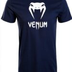 T-Shirt sportiva uomo cotone atletico Marina Blu-0