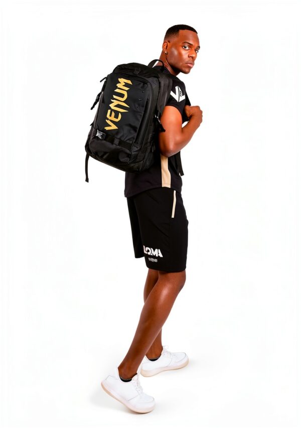 Zaino Venum Nero Oro sport tempo libero unisex adulto-9