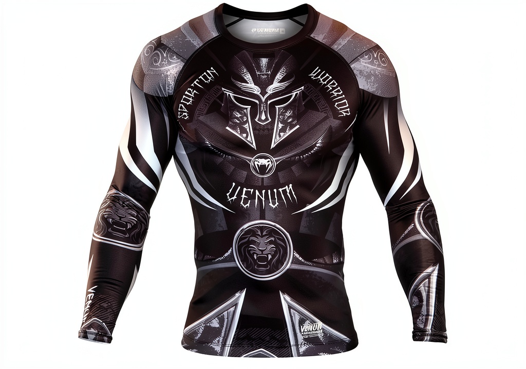 Maglia sportiva Venum indossata durante l'allenamento
