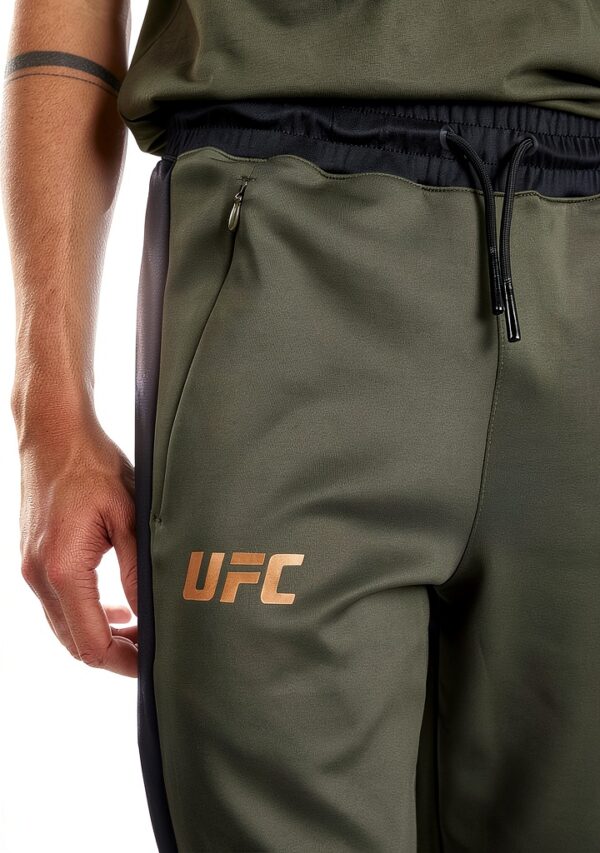Pantaloni da ginnastica Venum uomo Khaki tasche laterali-7