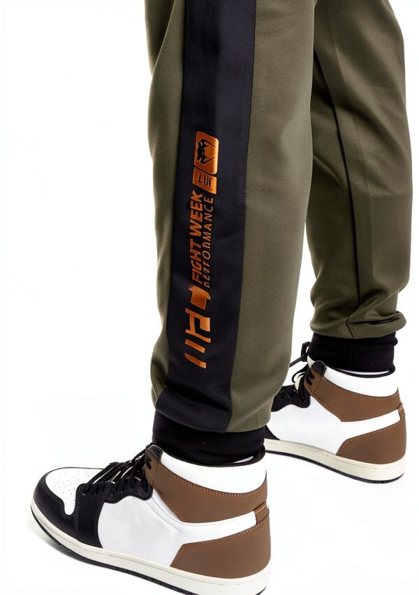 Pantaloni da ginnastica Venum uomo Khaki tasche laterali-8