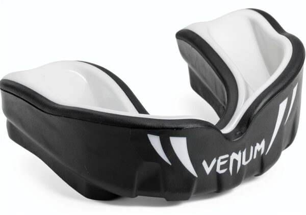 Venum paradenti bambini Nero Bianco protezione shock comfort-1