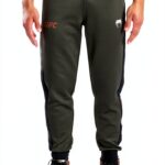 Pantaloni da ginnastica Venum uomo Khaki tasche laterali-0