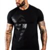 Maglietta sportiva Venum cotone atletico uomo nero-0