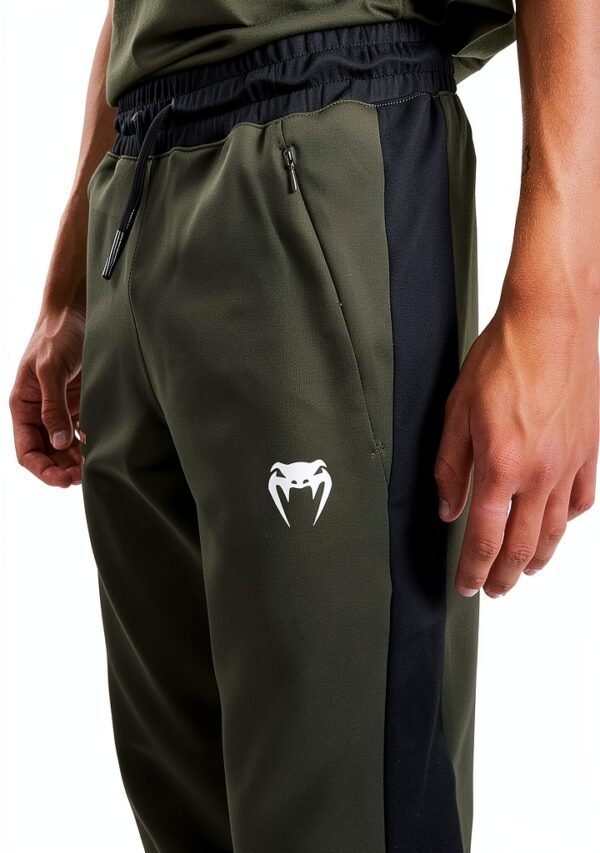 Pantaloni da ginnastica Venum uomo Khaki tasche laterali-6