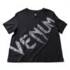 Maglietta sportiva Venum cotone atletico uomo nero-7