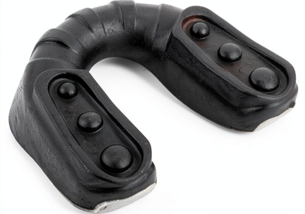 Venum paradenti bambini Nero Bianco protezione shock comfort-3