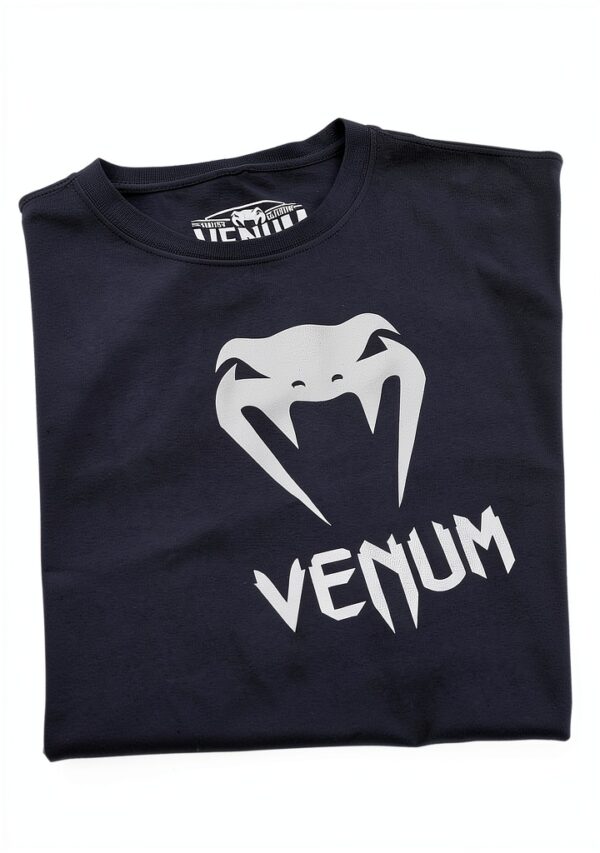 T-Shirt sportiva uomo cotone atletico Marina Blu-3