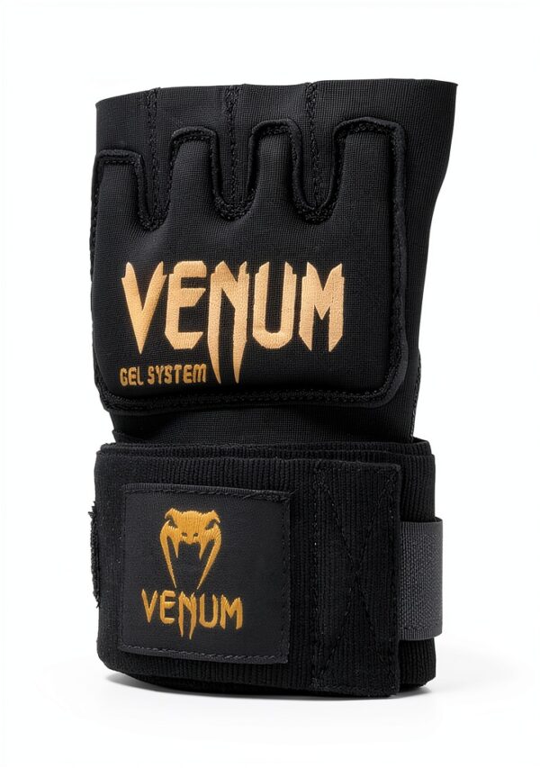 Guanti Venum Gel Shock per arti marziali Nero-2