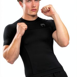 Rash Guard Nero per Uomo Jiu Jitsu-0