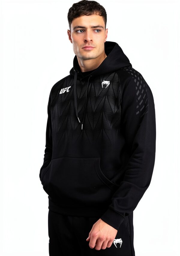 Felpa con cappuccio Venum Nero XL uomo con zip-3