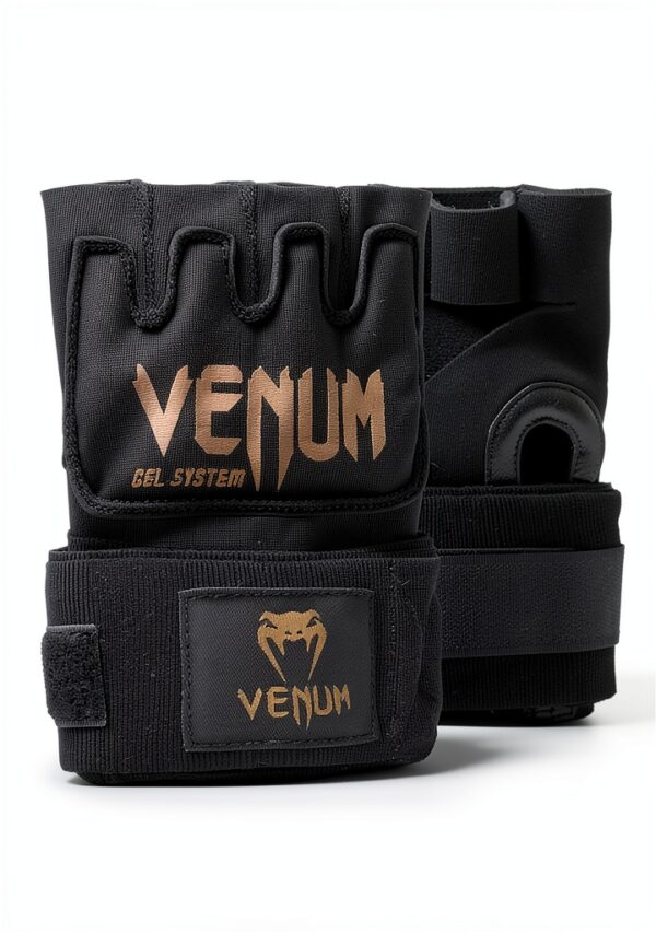 Guanti Venum Gel Shock per arti marziali Nero-0