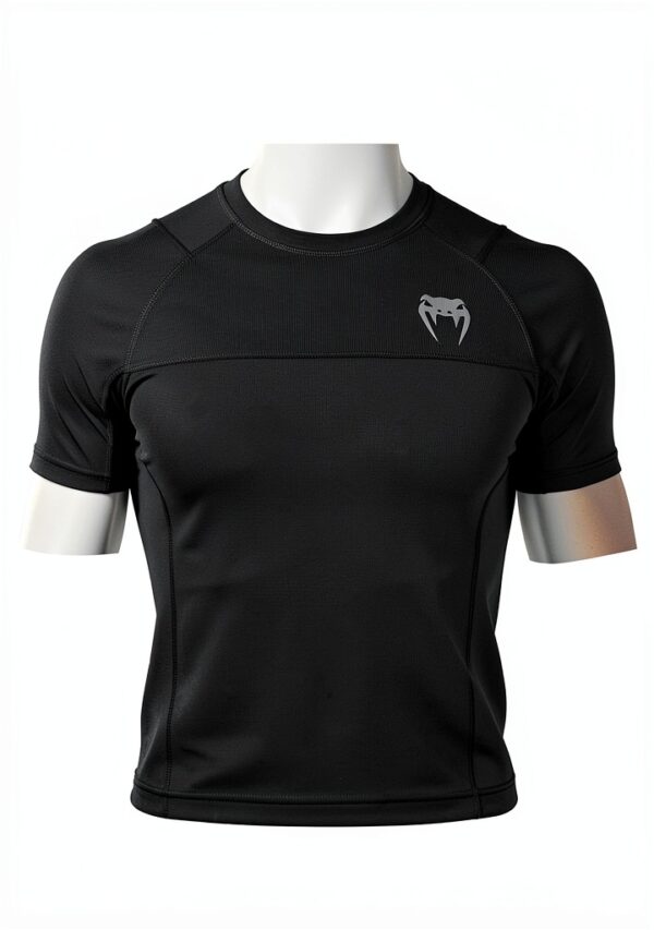 Rash Guard Nero per Uomo Jiu Jitsu-1