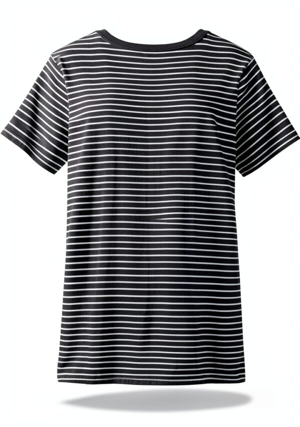 Maglietta donna Petit Bateau a righe in cotone Blu/Bianco XS‑XXS-1