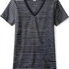 Maglietta donna Petit Bateau a righe in cotone Blu/Bianco XS‑XXS-0