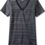 Maglietta donna Petit Bateau a righe in cotone Blu/Bianco XS‑XXS-0