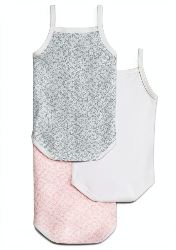 Petit Bateau Body Bambino 12-24 mesi Set 2 Stampa + 1 Tinta Unita-1