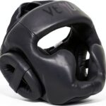 Casco Venum per arti marziali US-VENUM-2052-114 Nero Matte leggero-0