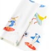 Petit Bateau Pigiama Bambino Maniche Lunghe Cotone Surfista Bianco-3