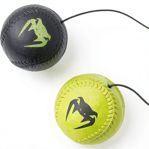 Palla Reflex Venum Neon Verde per Boxe e MMA 04028 116 Single-3