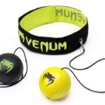 Palla Reflex Venum Neon Verde per Boxe e MMA 04028 116 Single-0