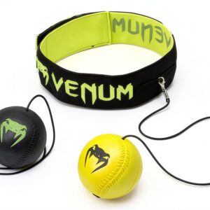 Palla Reflex Venum Neon Verde per Boxe e MMA 04028 116 Single-0