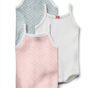 Petit Bateau Body Bambino 12-24 mesi Set 2 Stampa + 1 Tinta Unita-0