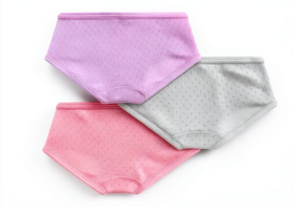 Petit Bateau Mutandine bambine cotone traforato vita alta A0E3K-1