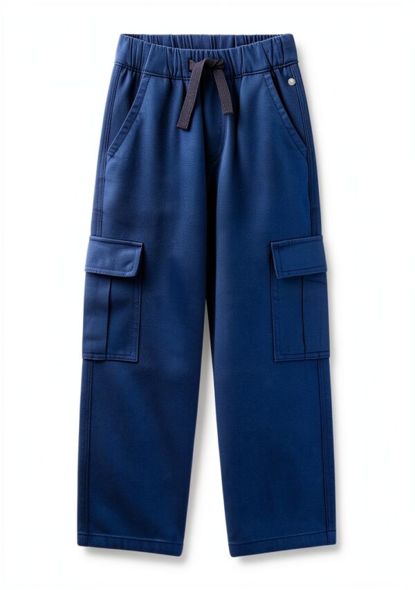 Petit Bateau Pantaloni cargo bambino Incognito lyocell 5‑12 anni-3