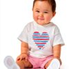 Petit Bateau Costume Intero Rosa per Bambina 18-24 mesi-1