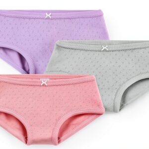 Petit Bateau Mutandine bambine cotone traforato vita alta A0E3K-0