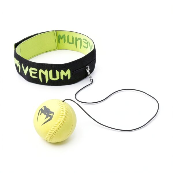 Palla Reflex Venum Neon Verde per Boxe e MMA 04028 116 Single-2