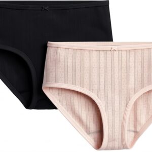 Mutandine vita alta Petit Bateau donna 1x1 traforate colore Variant 1-0