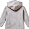 Felpa con cappuccio Petit Bateau grigia per bambini 3-12 anni-1