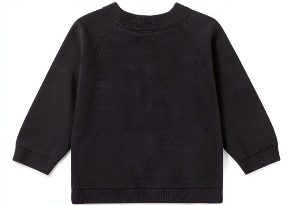 Cardigan bambino Petit Bateau in cotone blu 12 mesi-1