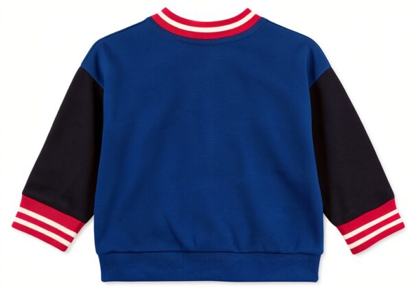 Giacca in pile Petit Bateau bimbo 0-24 mesi, colore Olympic/Sera-1